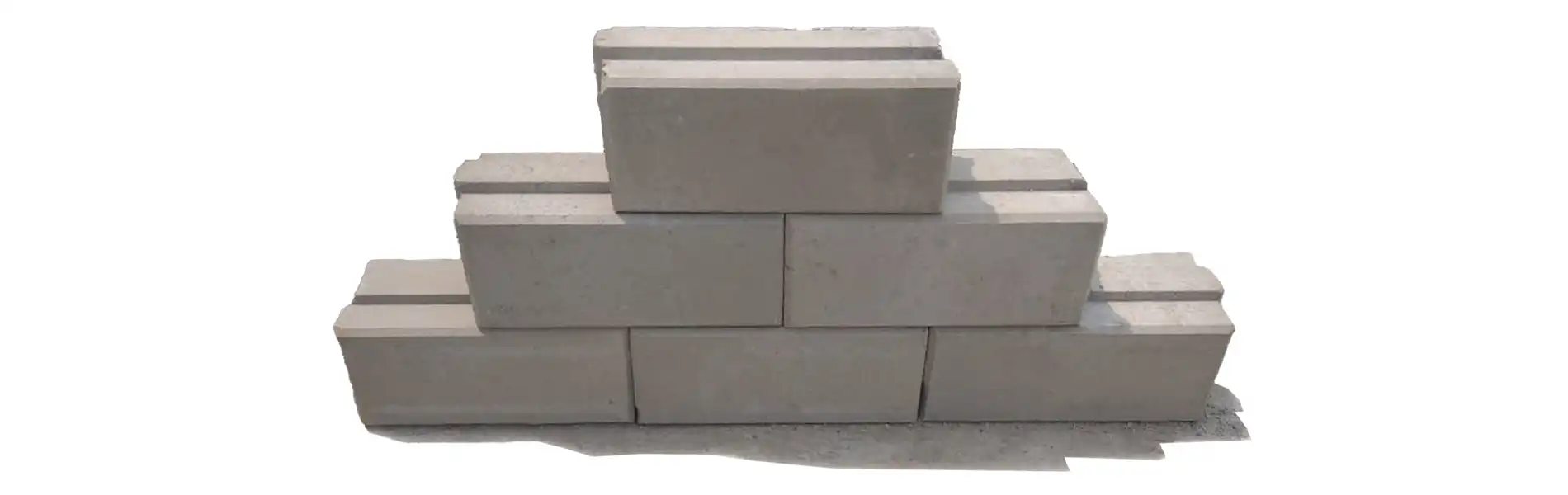 Interlocking concrete blocks