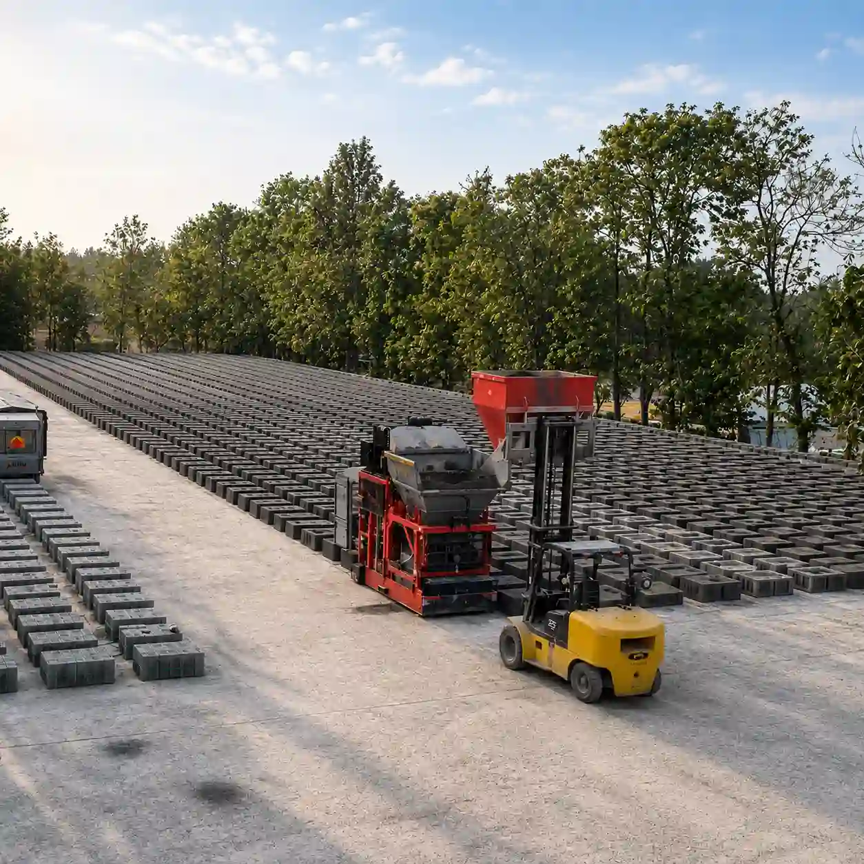 Manufacturing Concrete Blocks