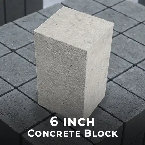 6 Inch hollow Concrete Blocks Price